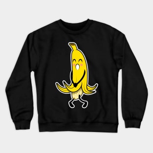 Funny Shy banana Crewneck Sweatshirt